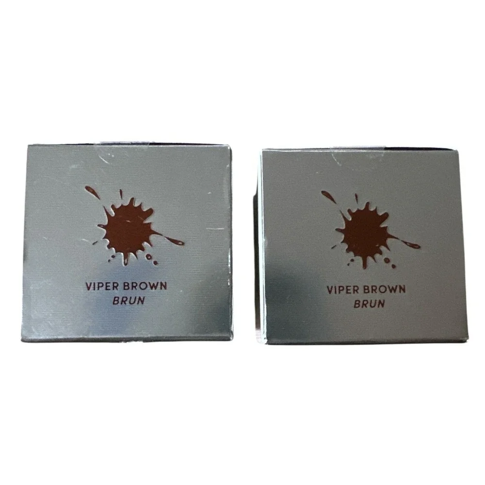 The Vampstamp Vink Cushion Eyeliner‎ Ink x 2 - Viper Brown - 0.06 oz / 1.8 g NEW